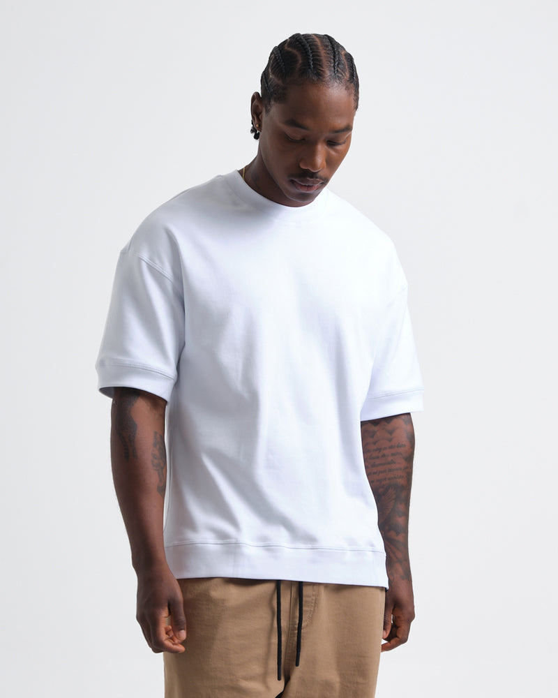 Camiseta Básica Oversize Blanca - 300 Gramos