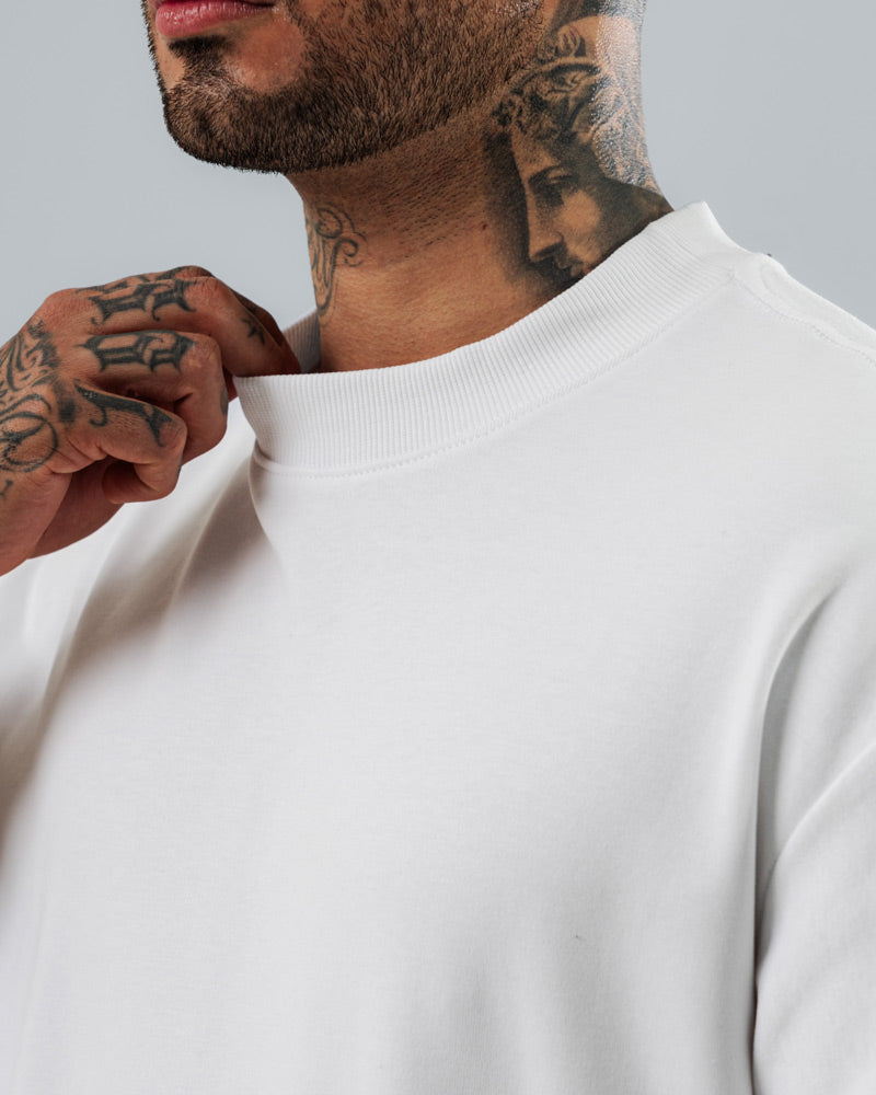 Camiseta Blanca Básica Regular - 300 Grs