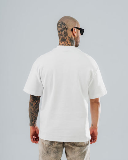 Camiseta Blanca Básica Regular - 300 Grs