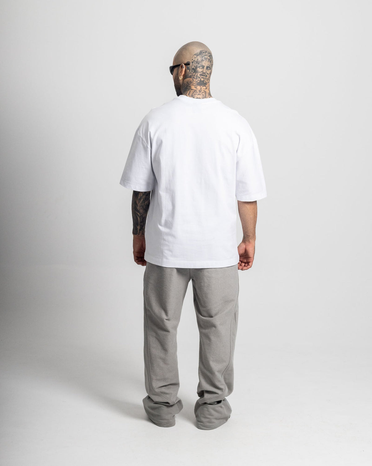 Camiseta básica blanca oversize